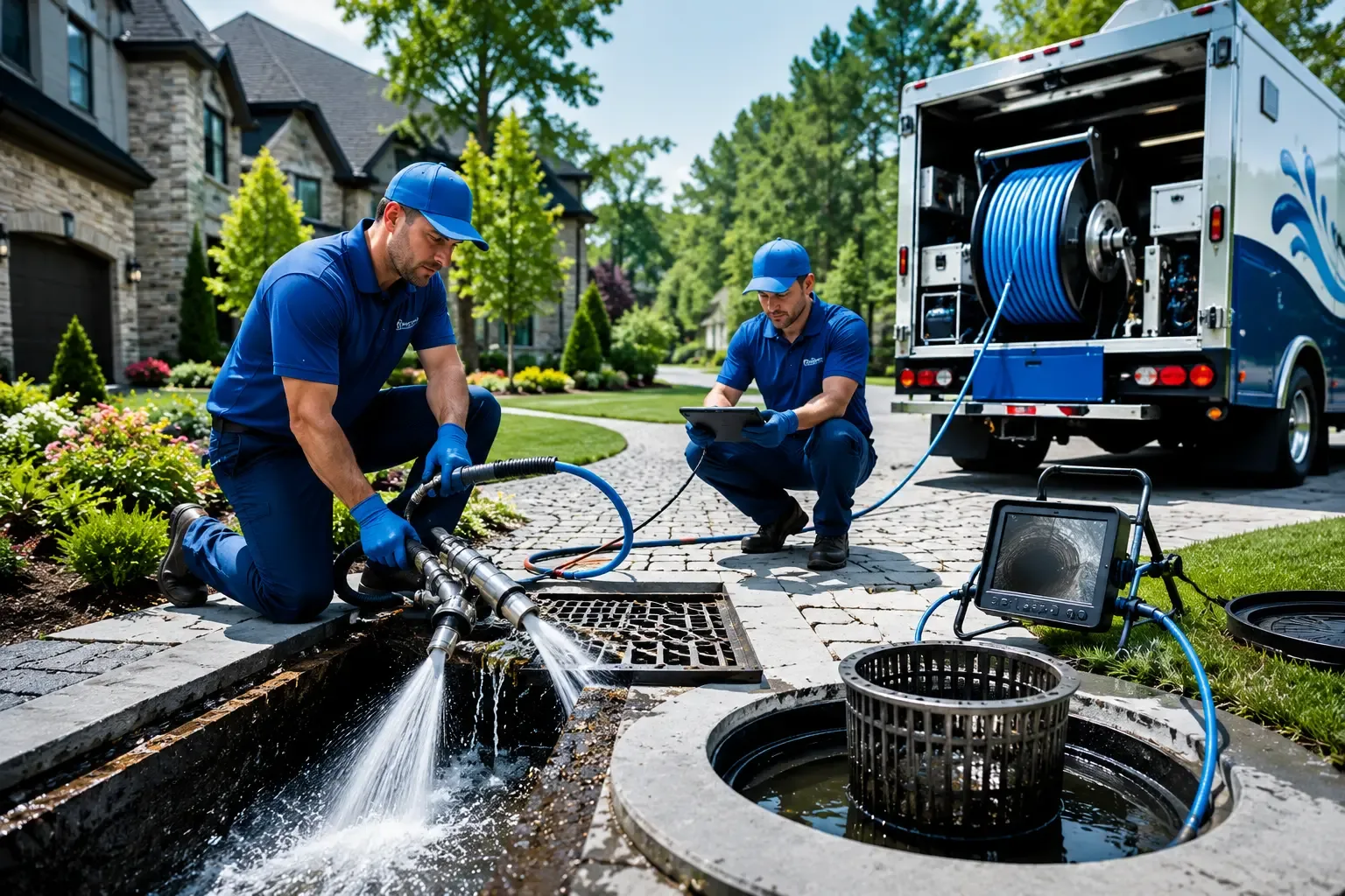 Local outdoor drain cleaning professionals in North Carrollton, MS