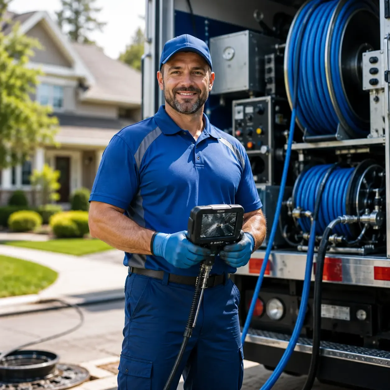 Local outdoor drain cleaning specialists in North Carrollton, MS
